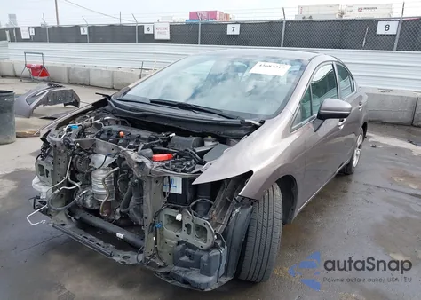 2014 Honda Civic Lx z USA, uszkodzony, nr VIN 19XFB2F58EE238633